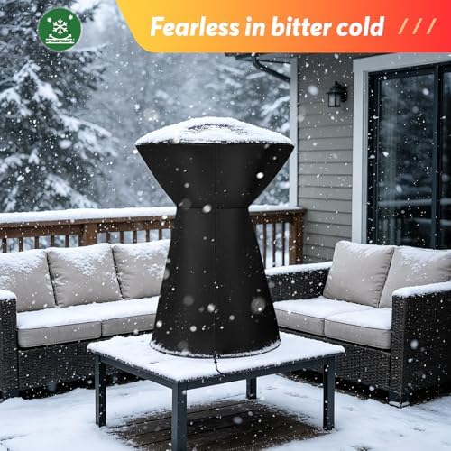 Patio Heater Cover 17"D for Cuisinart COH-500 Tabletop Heater - Image 5