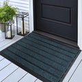 ubdyo Extra Durable Door Mat Outside Entrance (30" x 17", Bright Blue) by UBDYO