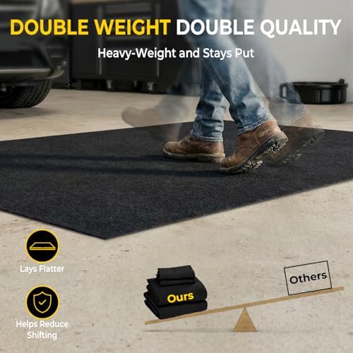 Heavy Duty Oil Spill Mat, Oil Mat, Garage Floor Mats for Under Car, 29"x36" - Image 6