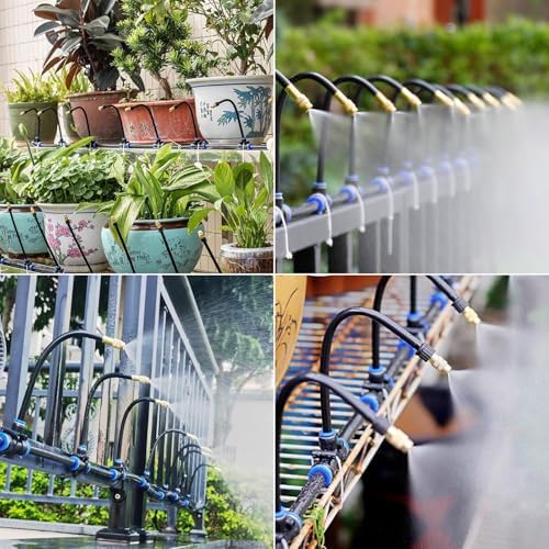 98.4Ft Drip Irrigation Kit System, 360° Bendable Garden Irrigation System - Image 7