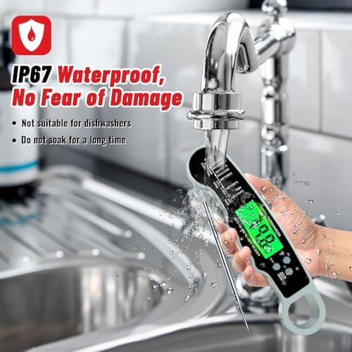 Meat Thermometer Digital, Instant Read Digital Meat Thermometer - Image 5