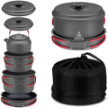 ALOCS Camping Cookware Set Camping Gear Compact Camping Pots and Pans Set by Alocs