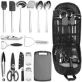 Camping Essentials Accessories Camping Gear Must Haves, Cooking Utensils Set Rv Camping Kitchen Backpacking Supplies Camper Gadgets Outdoor Hiking Travel Picnic Gifts by ReaNea