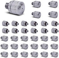 Fogland Stainless Steel Misting Nozzles, 35 Pack, 0.024" Orifice Mist Heads by Fogland