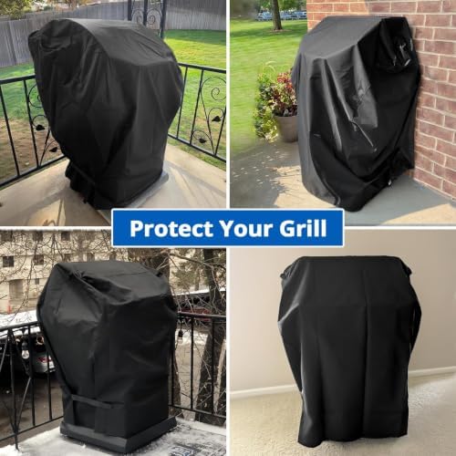 SunPatio 2 Burner Grill Cover, Heavy Duty Waterproof 32 Inch Grill Cover - Image 7