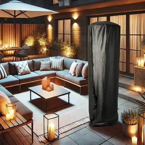 70" Patio Heater Cover for Standing Gas Heaters with 21" Reflector - Image 5