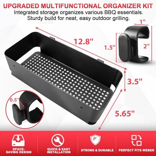 Grill Storage Organizer Kit for Weber 2025 Spirit Series & Slate Griddles - Image 3