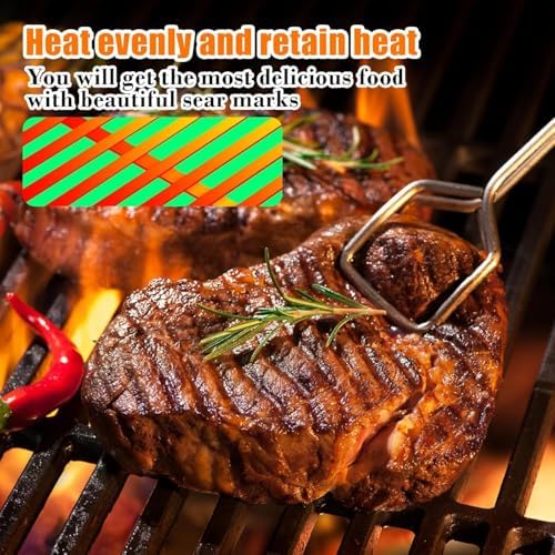 QuliMetal 18.75 Inch Grill Grates for Weber Genesis II 300 Series - Image 5