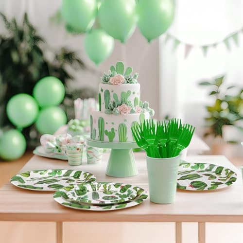 Cactus Party Decorations - Cactus Party Plates and Napkins for Kids Birthday Party, Serves 40 Guests - Image 7