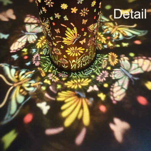 Butterfly Colorful Solar Lantern Outdoor Waterproof, Garden Gift - Image 5