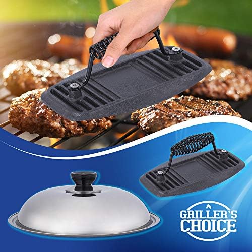 Grillers Choice- Ultimate Griddle Accessories Set- Metal Spatula Set for Flat top Grills, Commercial Heavy Duty Stainless Steel,Flat Top,Hibachi,Grilling- Designed By Chef and BBQ Judge - Image 3
