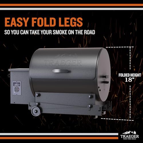 Traeger Tailgater Portable Wood Pellet Grill & Smoker, 300 Sq In - Image 4