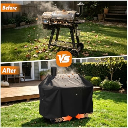 Charcoal Grills Cover 54 Inch for Z Grills 10002B2E Pellet Grill - Image 6