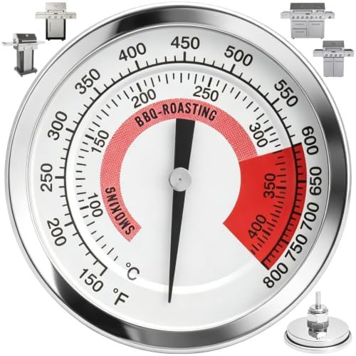 Thermometer Gauge for KitchenAid 720-0745 720-0954 Grill Parts Replacement by PETKAO