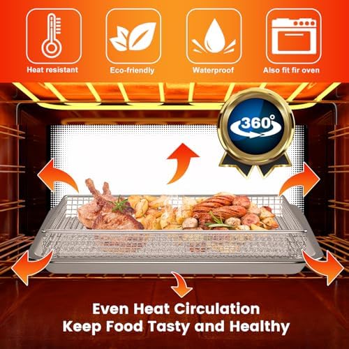 Air Fryer Basket Tray for Cuisinart TOA-60 TOA-65 TOA-70 Toaster Oven - Image 7