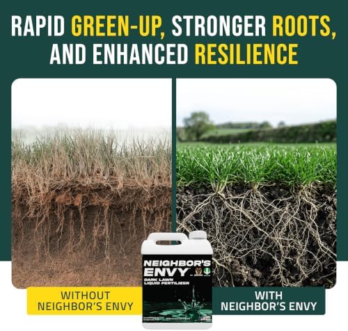 PetraMax Neighbor’s Envy Grass Fertilizer for Lawn, (16,000 sq ft, 1 Gal) - Image 3