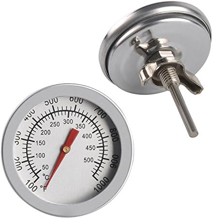 2X BBQ Thermometer Gauge - Barbecue BBQ Pit Smoker Grill Thermometer Temp Gauge - 2Pack by YOTOM