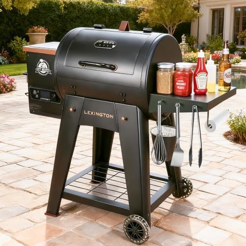 Utheer Grill Side Shelf for Pit Boss Lexington 500 Onyx and PB440D2 - Image 2