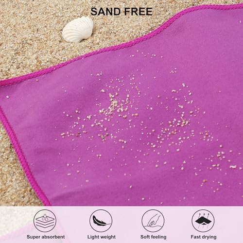 Rainleaf Microfiber Towel Quick Dry Camping & Travel & Gym Towel. Compact - Image 4