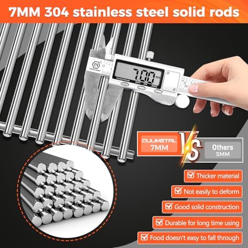 QuliMetal SUS304 Grill Grates for Weber Spirit 310&GS Spirit II 300 Series - Image 3