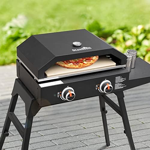Stanbroil Pizza Oven Attachment for Blackstone 22 & 28 Inch Griddles - Image 5