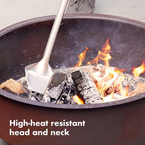 OXO Good Grips Grate Lifter Coal Rake, 2Coal Shovel & Rake, Stainless Steel (Pack of 2) - Image 5