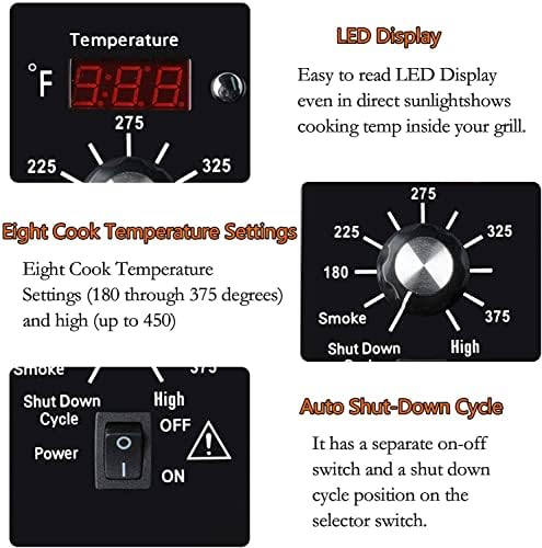 Digital Thermostat Kit Compatible with Traeger Pellet Grills BAC236 - Image 6