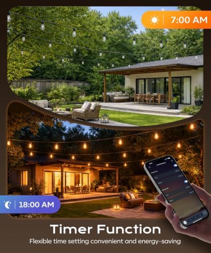 Outdoor String Lights, 150 FT Patio Lights for Outside - Image 4