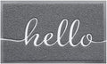 Door Mat Welcome Mat Floor Mat for Entryway, Patio, High Traffic Areas by Knockety