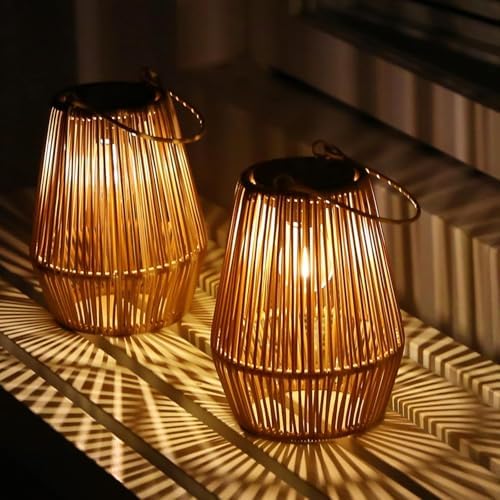 Solar Lanterns Outdoor Waterproof, Solar Lights Outdoor 4 Pack - Image 6