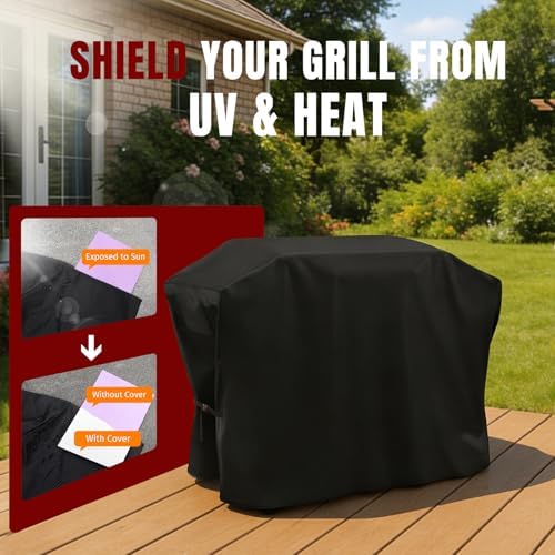 SHINESTAR 600D Griddle Cover for Blackstone 36 Inch Griddle with Hood - Image 6