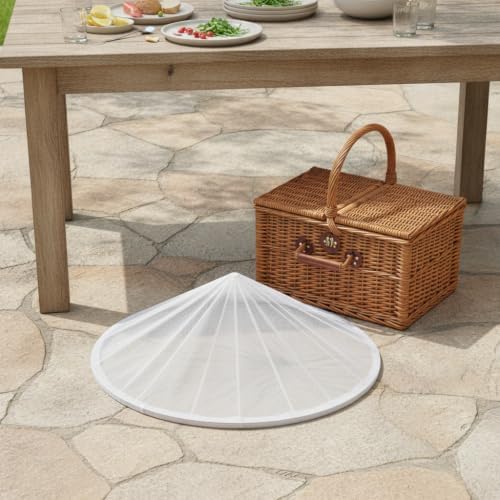 Foldable Mesh Round Table - Image 7