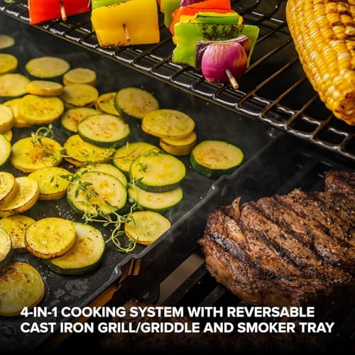 Nexgrill Deluxe 6-Burner Natural Gas Grill, Side Burner and Griddle Insert - Image 7