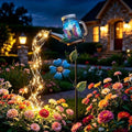 SRNPMIU Solar Watering Can Light, Butterfly Outdoor Decor Lights by Unknown