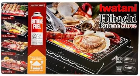 Iwatani Hibachi Butane Stove - Portable Mini BBQ Grill - Image 7