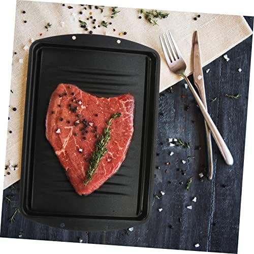 Iron Non-Stick Griddle Pan for Indoor Outdoor Bbq Cooking - Image 6