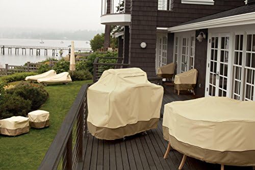 Classic Accessories Veranda Water-Resistant 32 Inch Island BBQ Grill Top Cover - Image 7