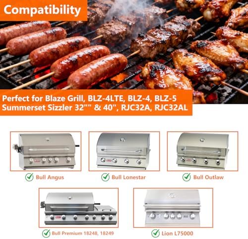 30"x19.2" Pre-Seasoned Carbon Steel Griddle Insert for Bull 4 Burner Angus - Image 4