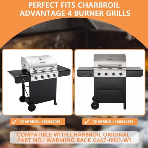 G467-0001-W1 Warming Rack for Char-broil Advantage Grill Parts 4 Burner - Image 2