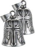 Motorcycle Bell Guardian Angel Gremlin Lucky Charm Gift For Riders by CTZSRGuardianAngelGoodLuckBells