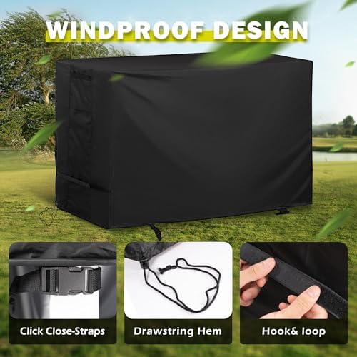 Griddle Cover for Member's Mark Pro Series 5-Burner Outdoor Gas Grill Model # G70305, Flat Top Grill Cover for Member's Mark 5 Burner Outdoor Griddle Model # G70306-Waterproof - Image 5
