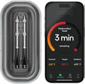 CHEF iQ Sense Smart Wireless Meat Thermometer with 2 Ultra-Thin Probes, Unlimited Range Bluetooth Meat Thermometer, Digital Food Thermometer for Remote Monitoring of BBQ Grill, Oven by Unknown