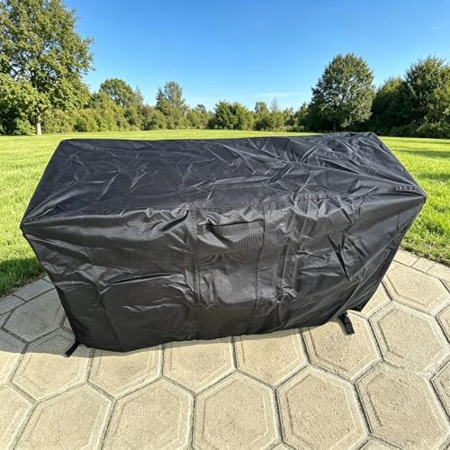 Outdoor Prep Table Cover 51''L x 25''W x 31''H,Heavy Duty Waterproof 600D Furniture Cover for Stainless Steel Food Table,Cart Prep Table,Coffee Table,BBQ Grill Table,Dining Table Office Desk - Image 6