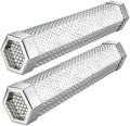 2 Pack 12in Pellet Smoker Tube, for All Grill & Smoker Hot/Cold Smoking by Unknown