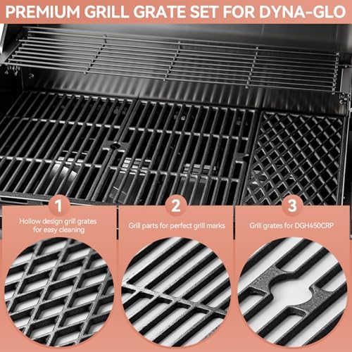 DGH450CRP Grates & Heat Plates Parts Kit for Dyna-Glo 4 Burner DGH451CRP - Image 6
