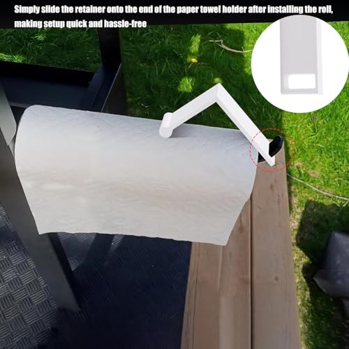 Paper Towel Prevention Retainer Compatible with Blackstone Griddle 36",Paper Towel Wind Guard,Necessary Accessory(White) - Image 3