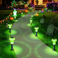 Priddop Solar Halloween Lights Outdoor Waterproof 8 Pack Halloween Decor by Priddop