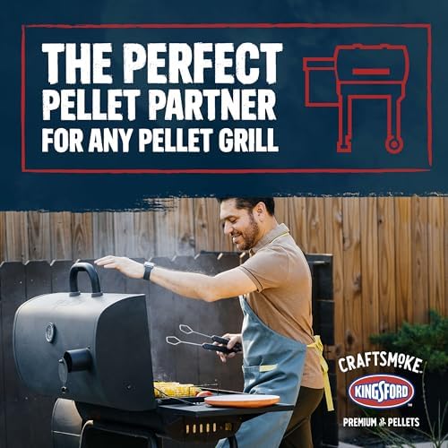 Kingsford Craftsmoke Premium Grilling Wood Pellets, Applewood BBQ Pellets for Grilling, 100% Natural Hardwood, 20 pounds - Image 3