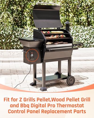 Digital Thermostat Controller Board Fit for Z Grills Pellet, 120V BBQ Thermostat Control Panel Kit for Wood Pellet Grill - Image 2