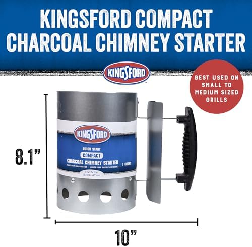 Kingsford Compact Charcoal Chimney Starter for Grills and BBQs - Image 2